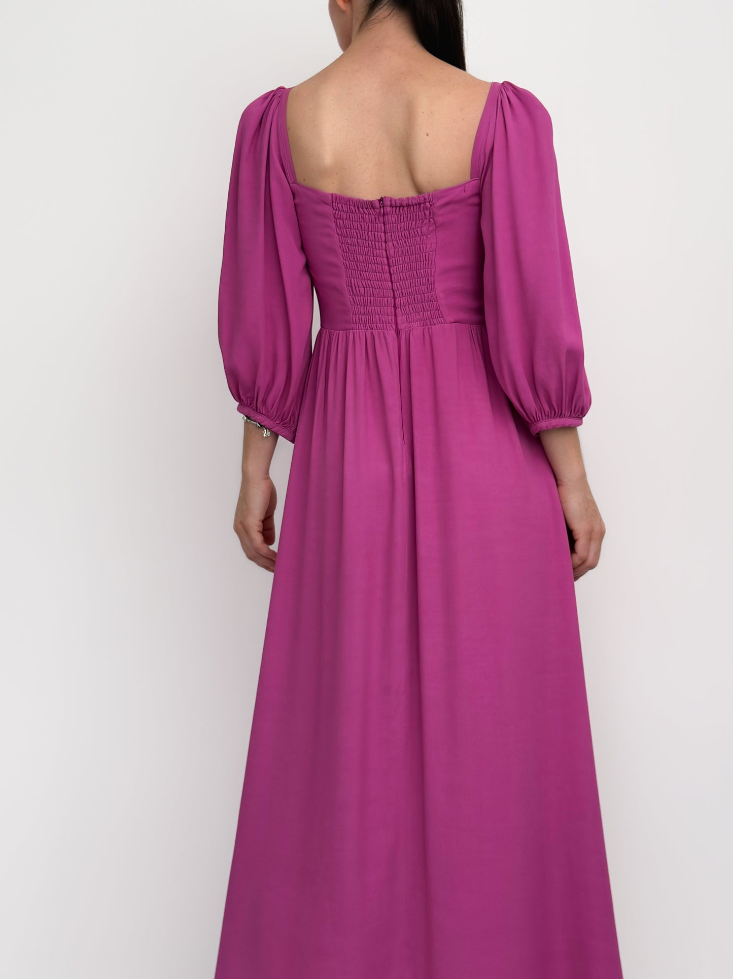 Vestido Diana - Rosa Marsala